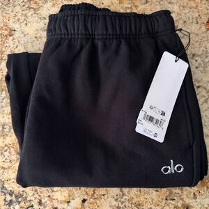 NWT Men’s Alo Accolade Sweatpants Black Size XL